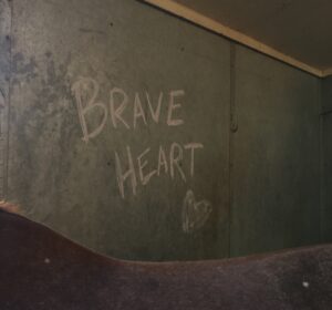 A client shares a special message with their horse "Brave Heart"